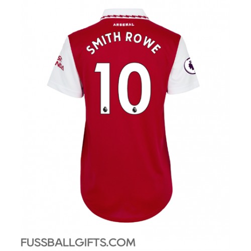 Arsenal Emile Smith Rowe #10 Fußballbekleidung Heimtrikot Damen 2022-23 Kurzarm